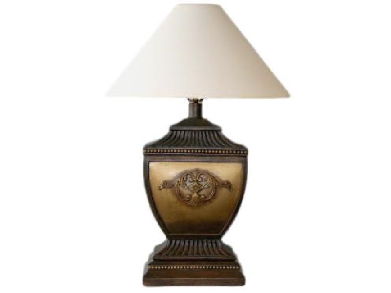 Golden Brown Urn Table Lamp