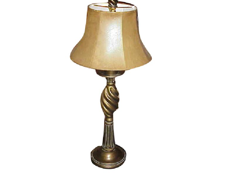 Bronze Twist Lamp