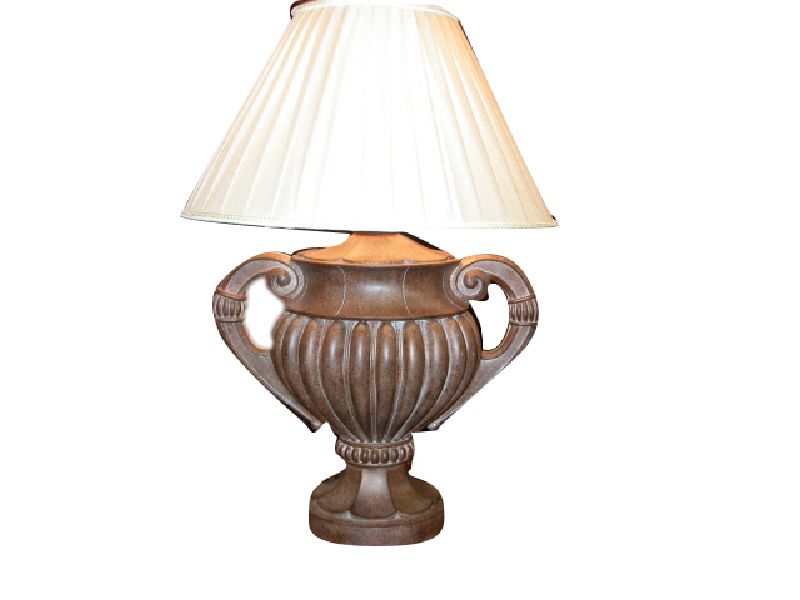 Nutmeg Urn Lamp With Handles