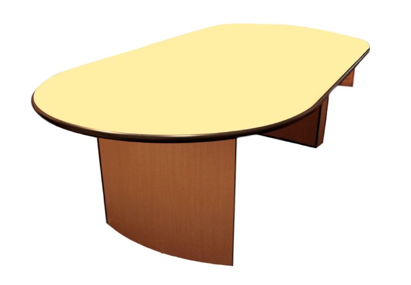 8' Racetrack Maple Conference Table