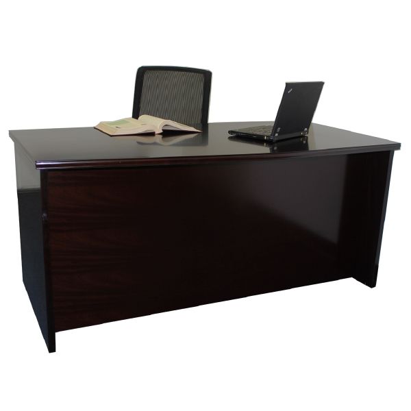 Reeded Bowfront Desk