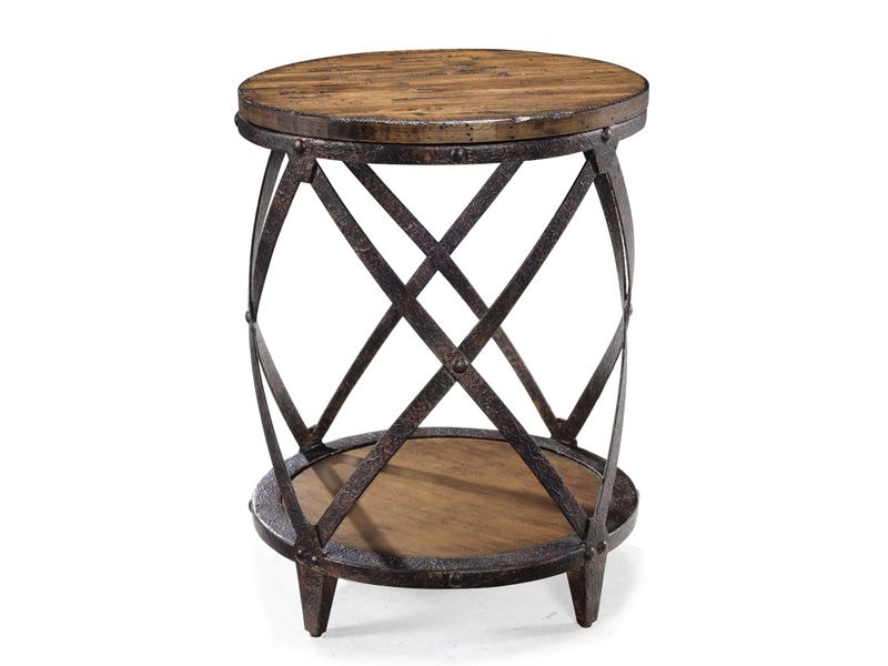Pinewood Accent Table
