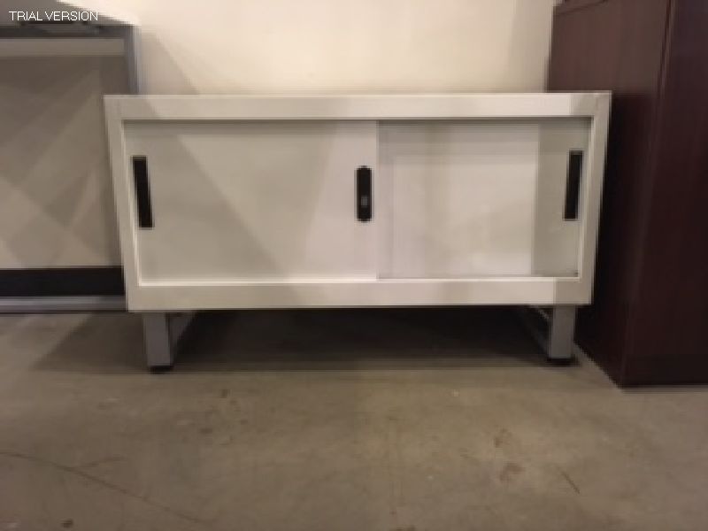 Connect White Storage Cabinet