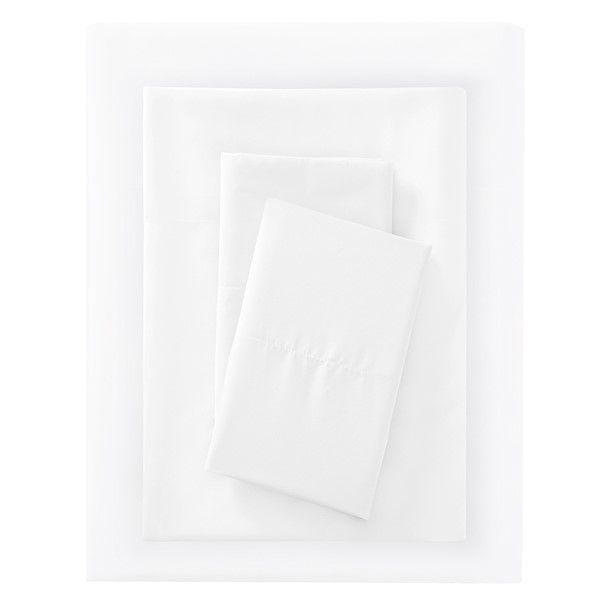 April White Queen Sheet Set
