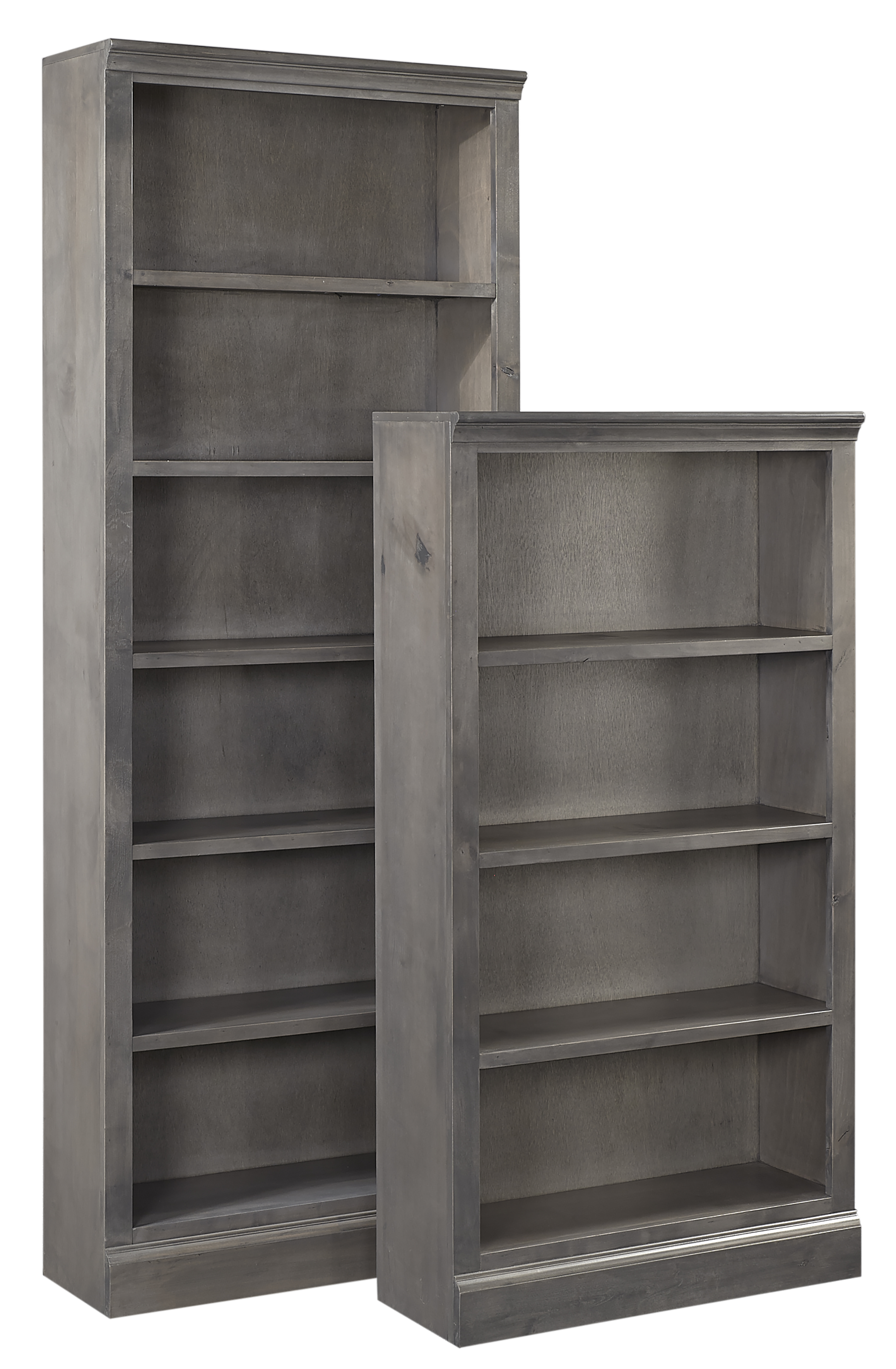 Winslow 48h Grey Bookcase