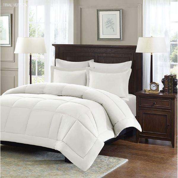 Gem King White Comforter Set