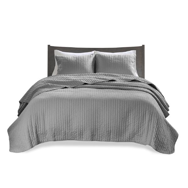 Connor Grey King Coverlet