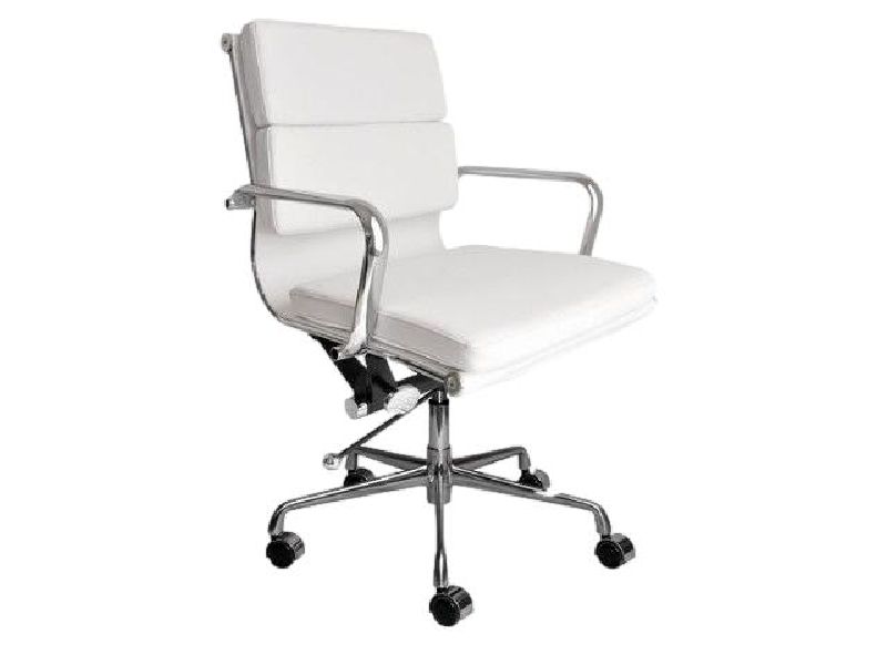 Milly White Midback Chair