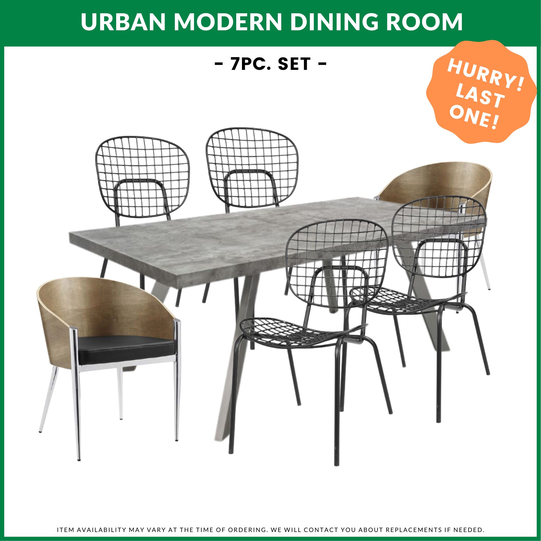 Urban Modern Dining Room