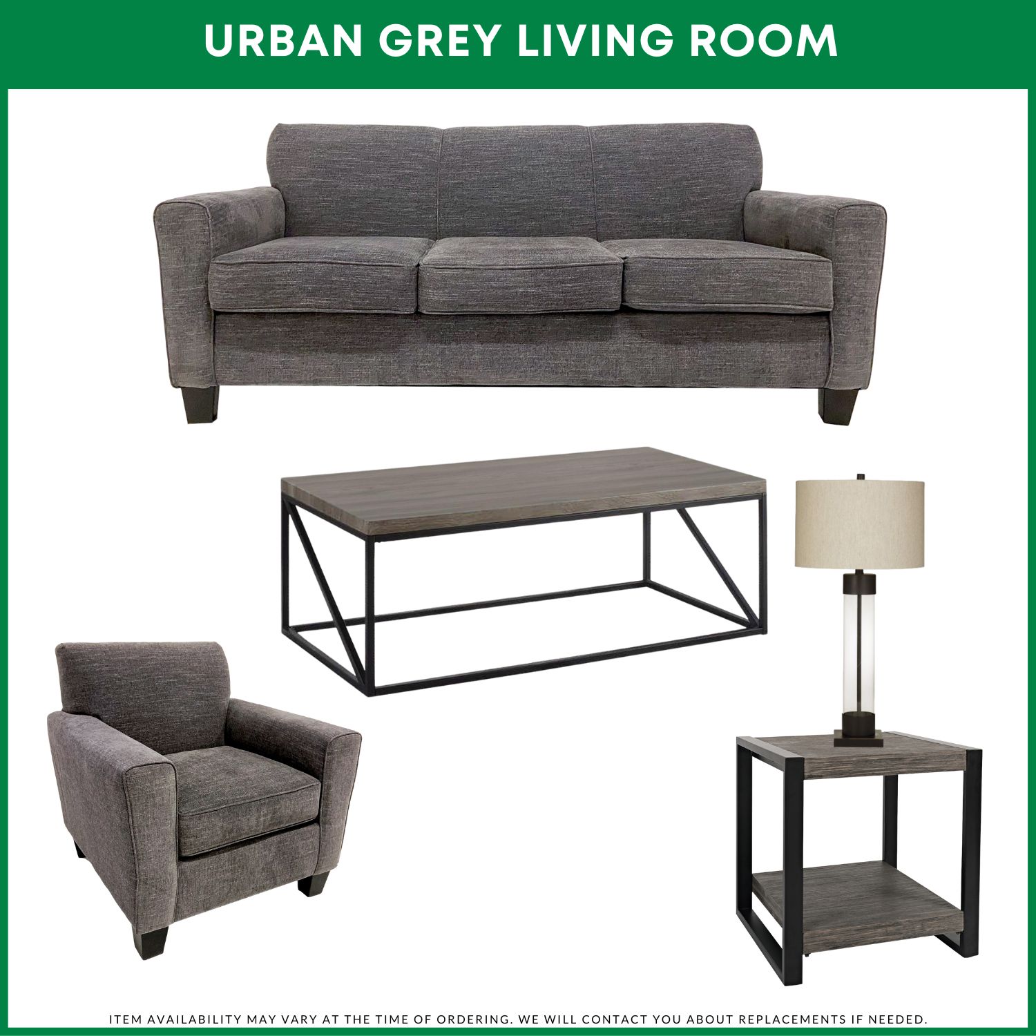 Urban Grey Living Room