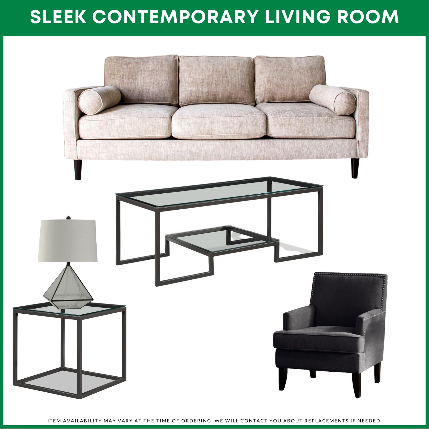 Sleek Contemporary Living Room