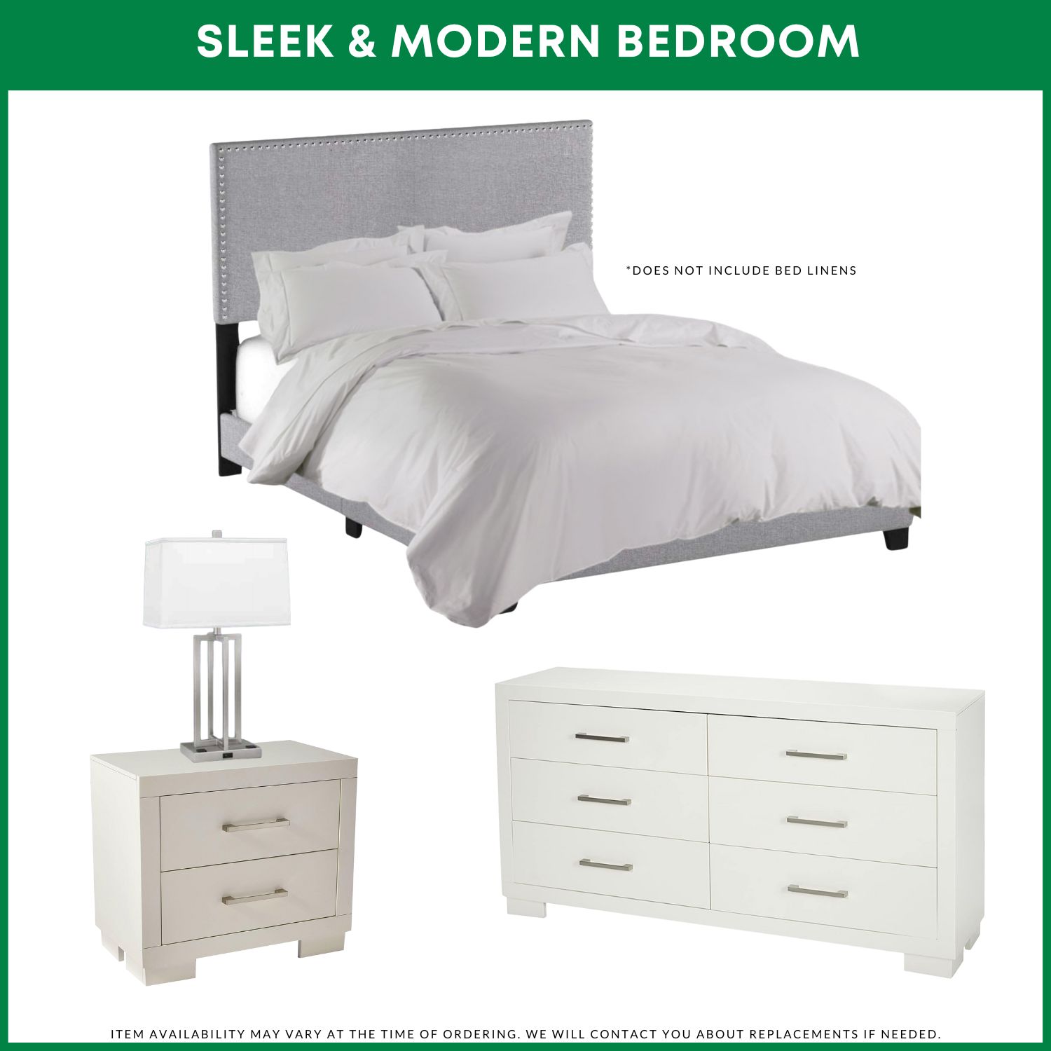 Sleek & Modern Bedroom