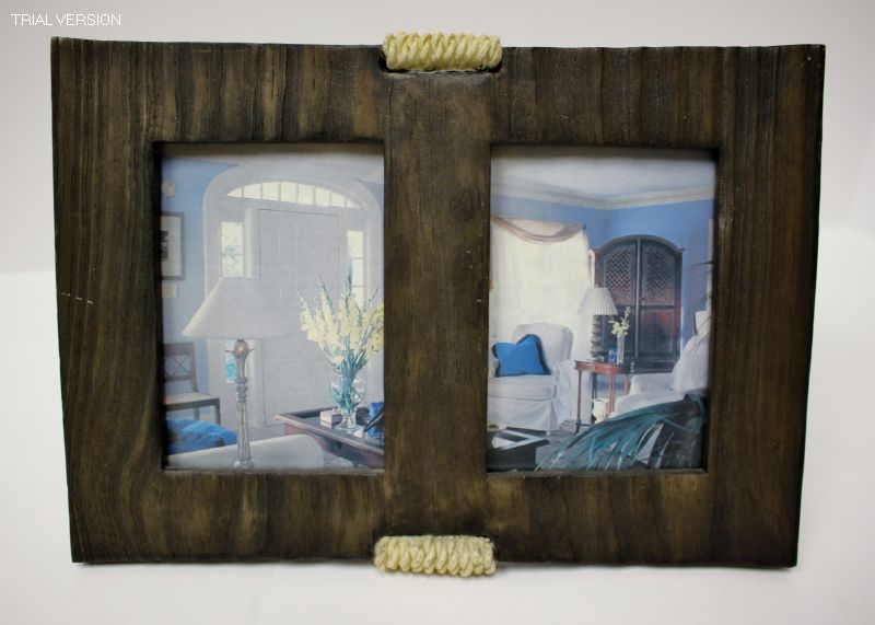 Double Image Wooden Frame