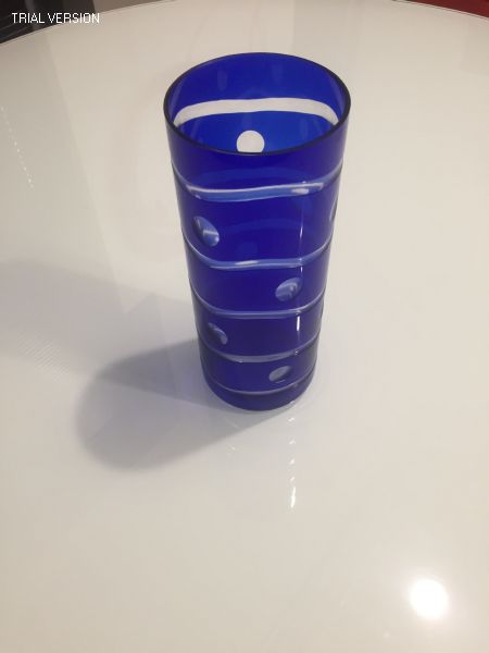 Vase - Blue Glass