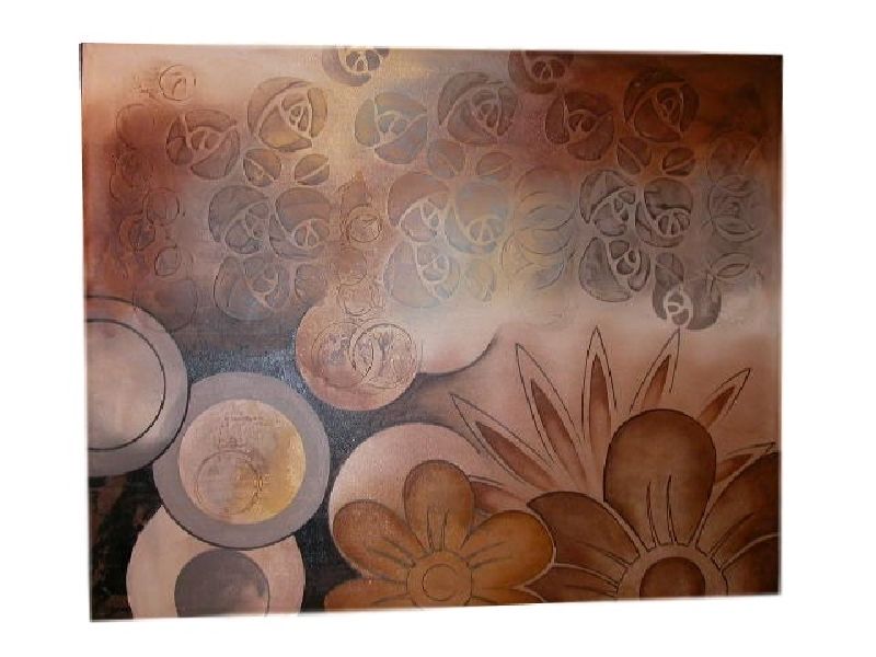 Copper Blossom Canvas