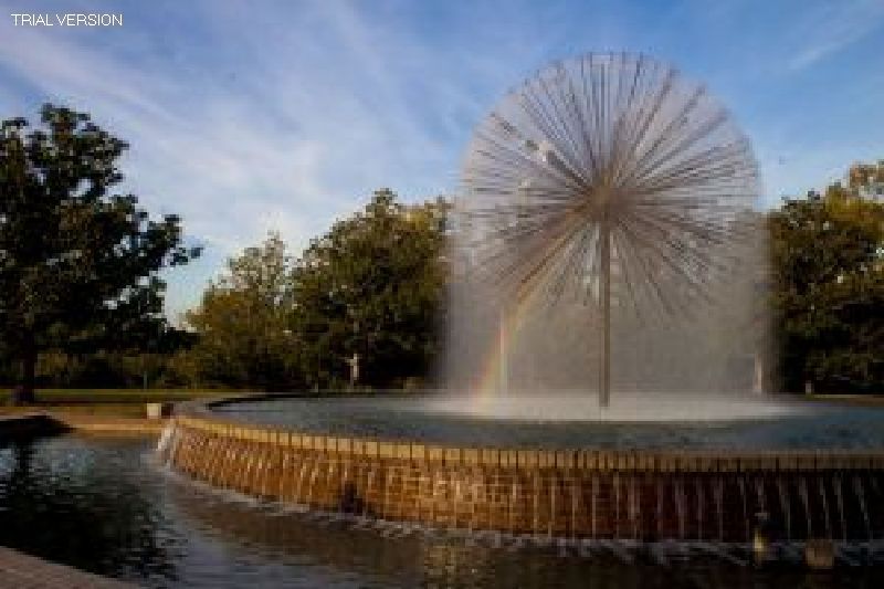 Houston Cityscapes Xviii: The Dandelion Fountain