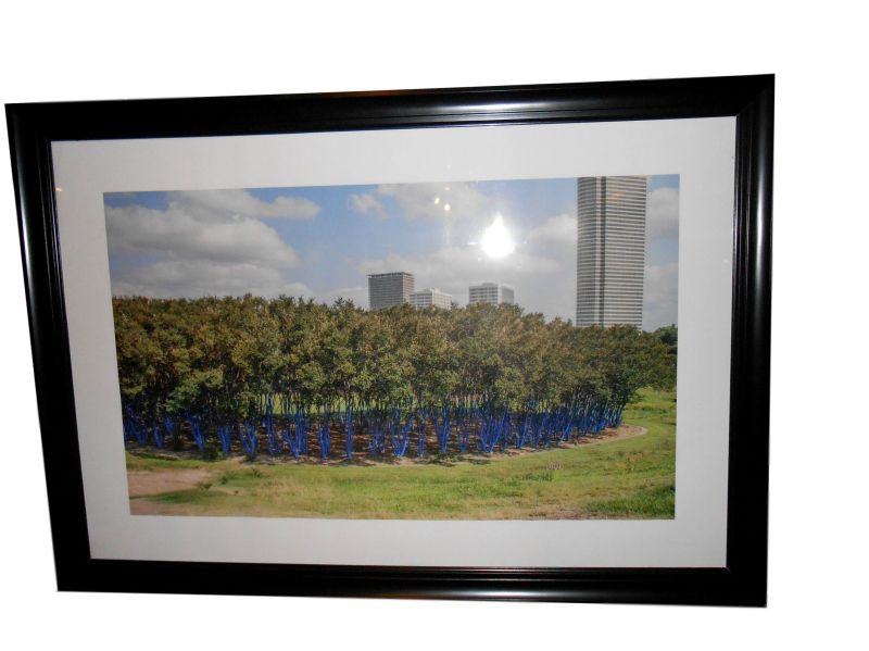 Cityscapes Print: The Blue Trees