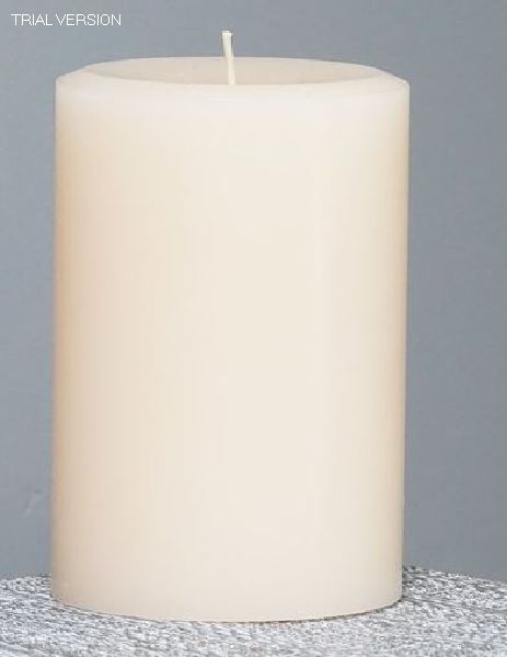 5 In. Off White Candle