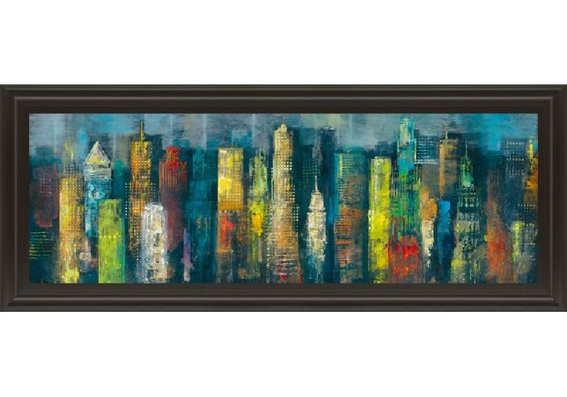 City Of Colors Framed Print