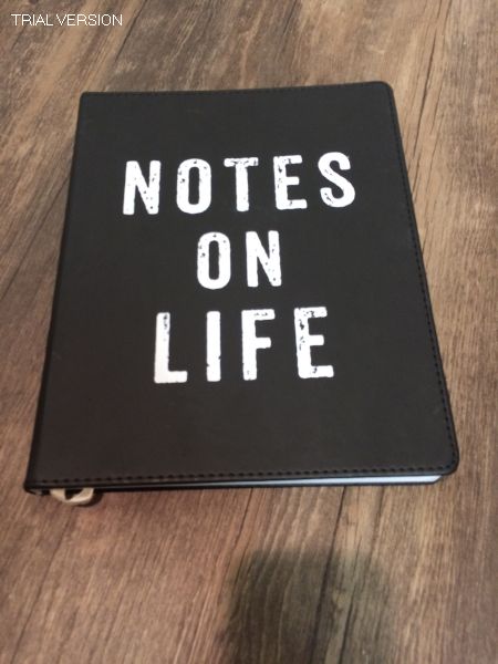 Notes On Life Notebook